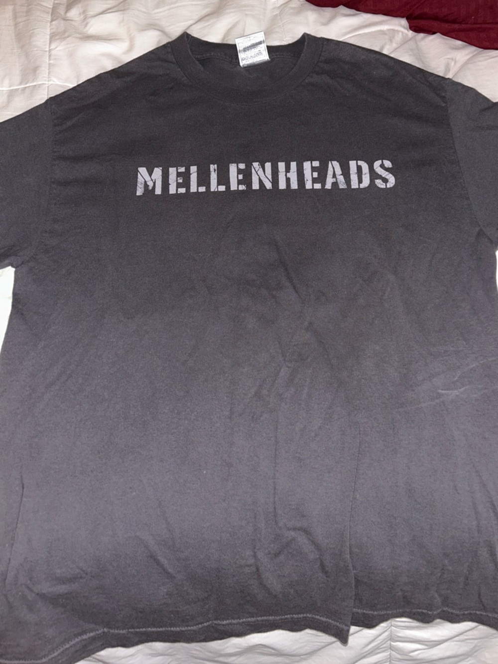 Mellenheads Men's Black Graphic Logo Tee